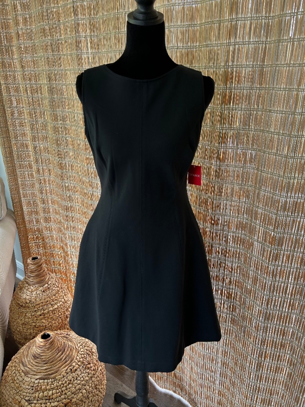 NWT Spanx Ladies The Perfect Fit & Flare Black Dress